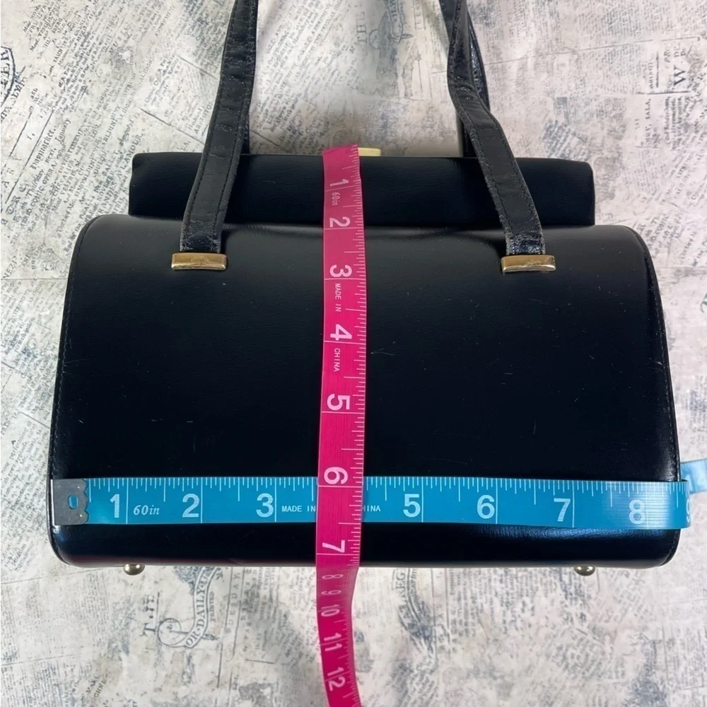 Normandie Made in Canada 50s Vintage leather handbag